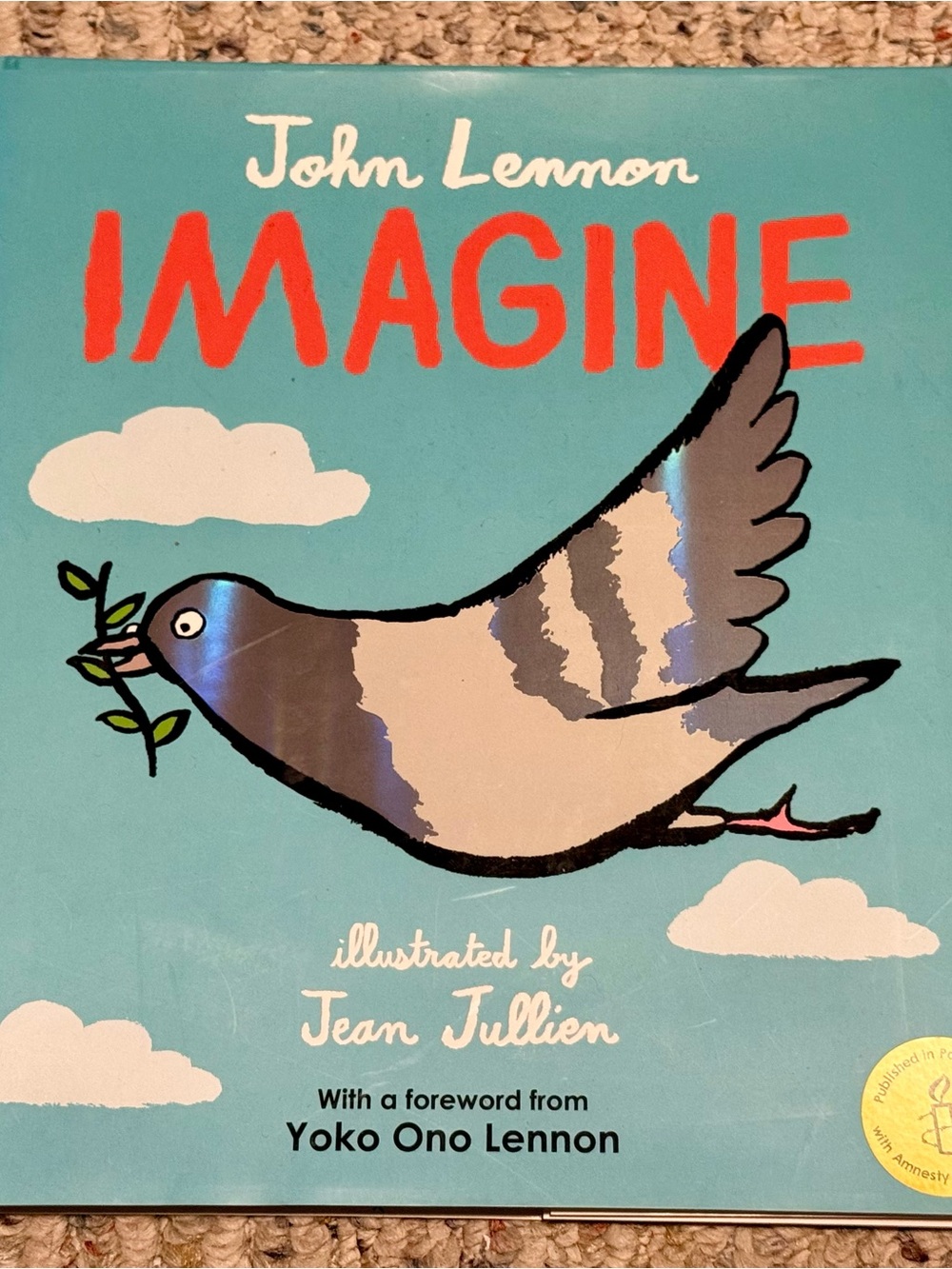 Imagine book by Lennon, John